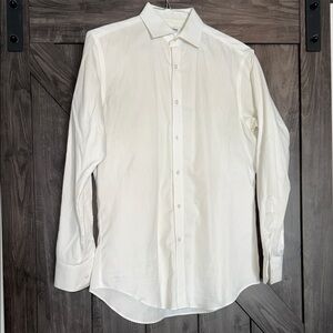 TM Lewin Classic White Men's dress Shirt